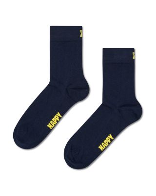 Solid 1/2 Crew Socks