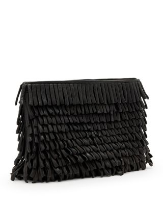 Bettina Fringe Clutch