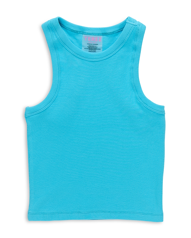 Terez Girls' Ribbed Tank Top - Little Kid, Big Kid
