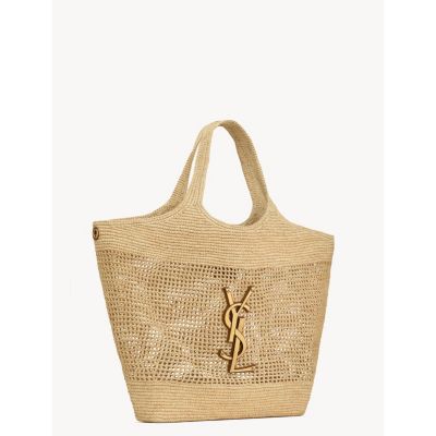 Icare Maxi Tote Bag in Raffia