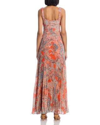 Torin Pleated Maxi Skirt