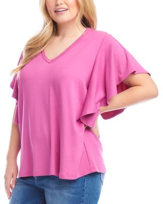 Flutter Sleeve Top
