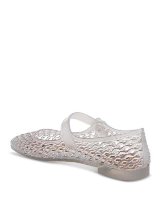 Women's Michaela Square Toe Jelly Flats
