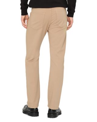 Russell Slim Straight Fit Ultimate Knit Jeans in Sand Stone