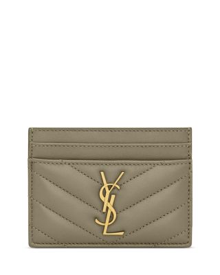 Saint Laurent Cassandre Matelasse Card Case