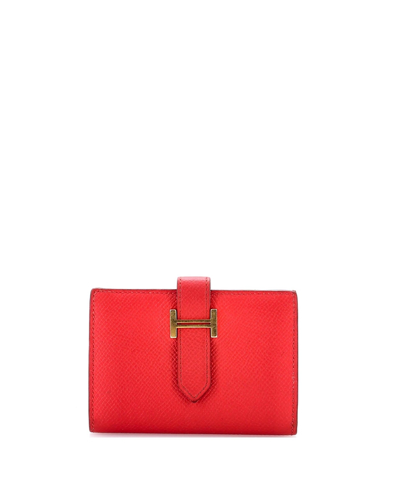 PRE-OWNED HERMES PRE-OWNED HERMES BEARN CARD CASE EPSOM