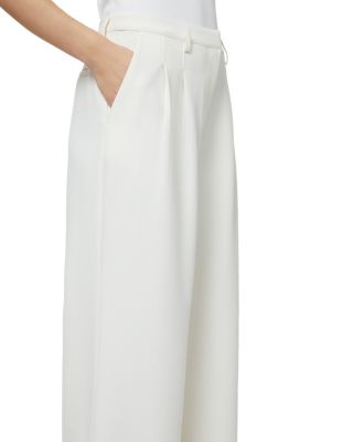 Azra Twill Pleated Pants