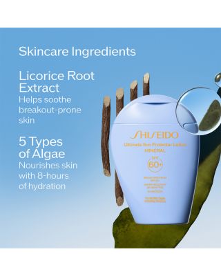 Ultimate Sun Protector Lotion Mineral SPF 60+ Mineral Sunscreen for Face & Body 1.6 oz.