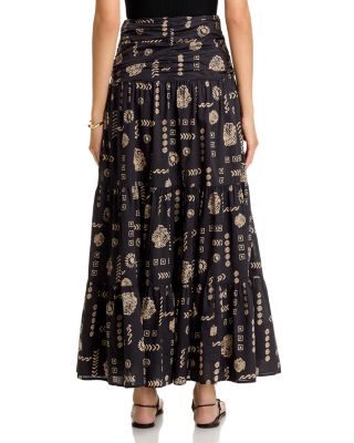 Agatha Tiered Maxi Skirt