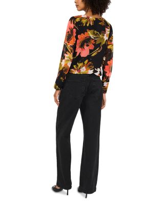 Wrapped Long Sleeve Blouse