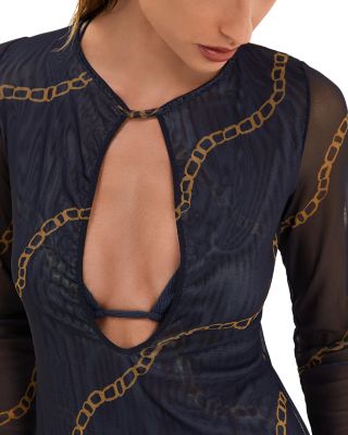 Nautique Cleo Keyhole Cover Up Dress