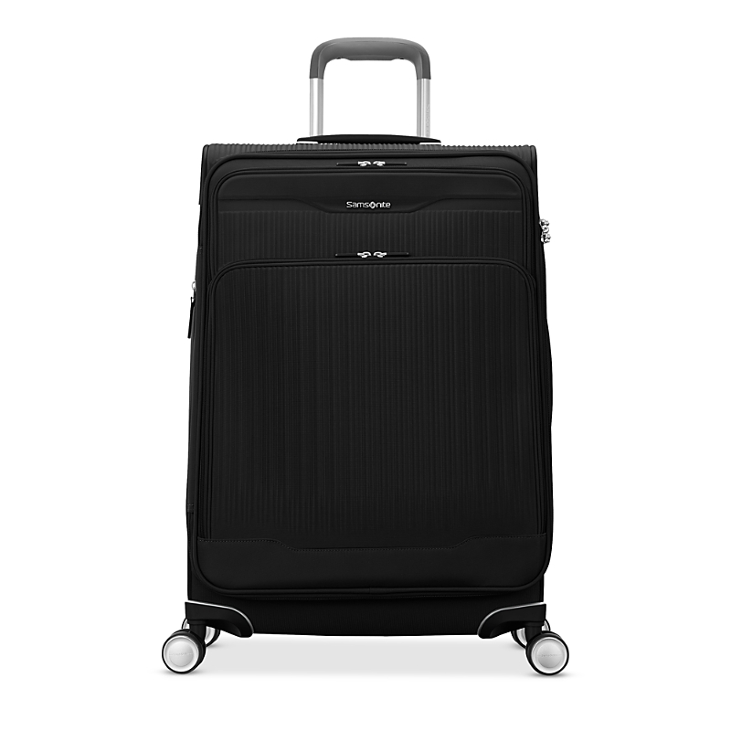 Samsonite Silhouette 18 Softside Medium Spinner Suitcase In Black