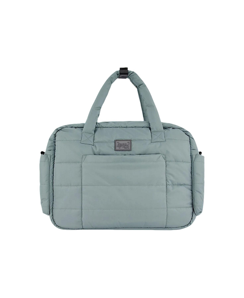 Deux Par Deux Unisex Diaper Bag In Forest Green