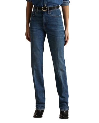 Ralph Lauren - High Rise Straight Jeans