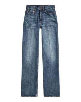 High Rise Straight Jeans