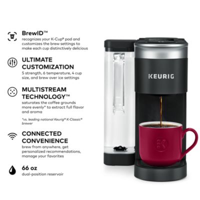 K Supreme SMART Single Serve Coffee Maker with WiFi Compatibility