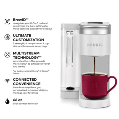 K Supreme SMART Single Serve Coffee Maker with WiFi Compatibility