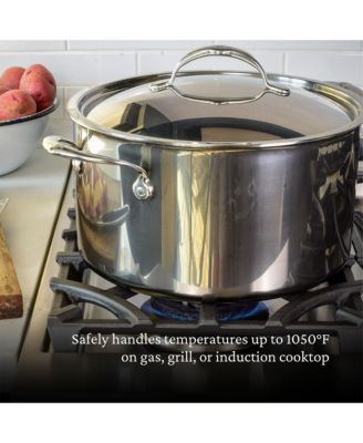 NanoBond&amp;reg; Molecular Titanium 8-Quart Stockpot with Lid