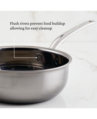 NanoBond&reg; Molecular Titanium 2-Quart Saucier with Lid