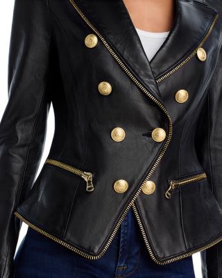 Ottilie Leather Blazer