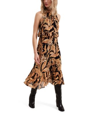 Alma Printed Dress
