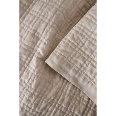 Owen Linen/Cotton Quilted Coverlet &amp; Shams