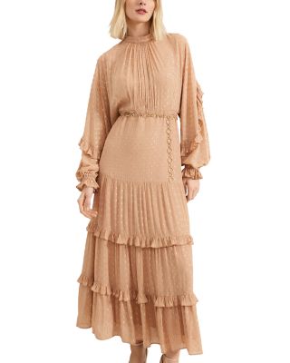 Priscillan Tiered Maxi Dress
