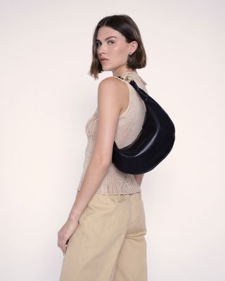 3-in-1 Small Convertible Hobo Crescent Ring Bag