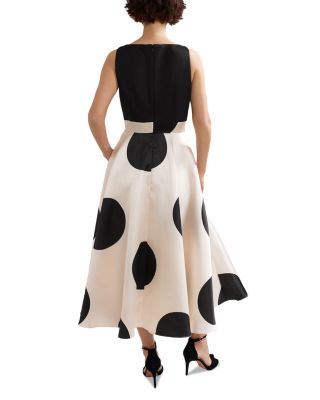 Delie Polka Dot Skirt Dress