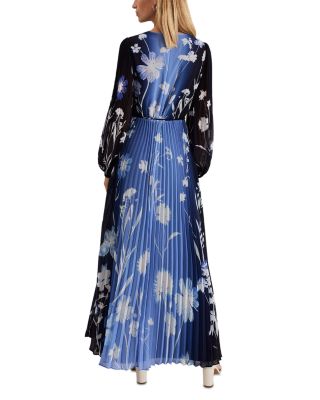 Annie Pleated Maxi Dress