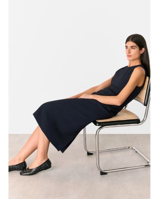Nora Textured Midi Dress