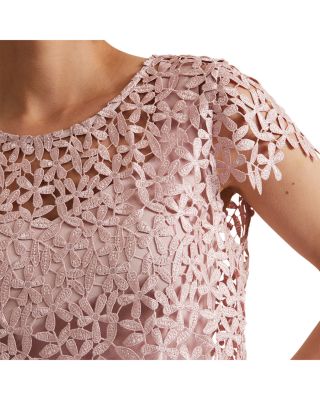 Daisy Lace Midi Dress