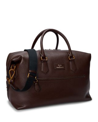 Pebbled Leather Duffel