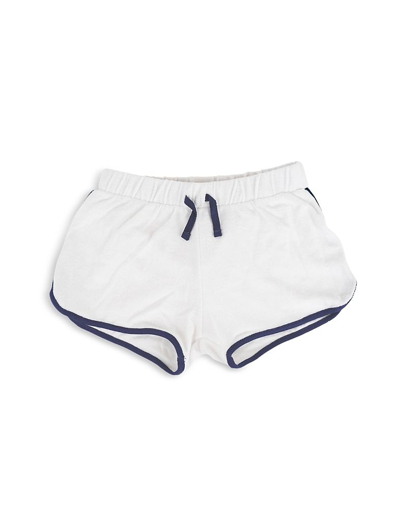 Shade Critters Girls' Terry Shorts - Little Kid, Big Kid In White