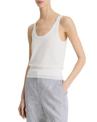 Double Layer Knit Tank Top