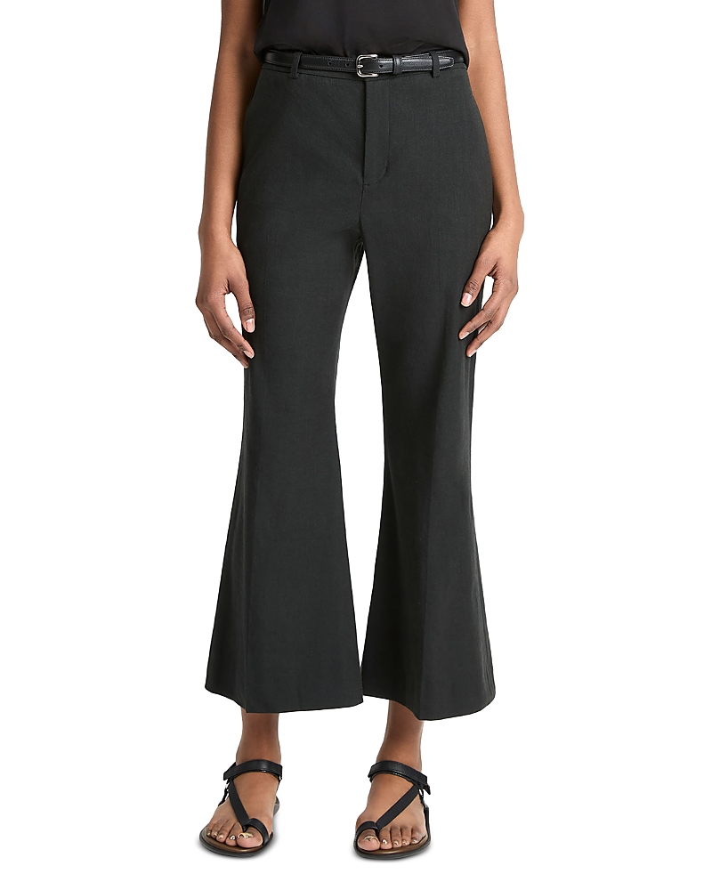 Vince Linen Blend Cropped Pants