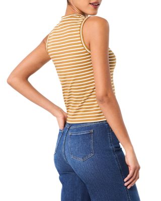 Cool Cotton Striped Tank Top