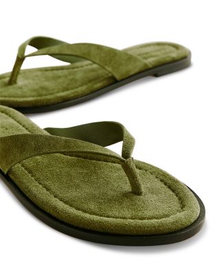Women's Jessie Leather Thong Sandals