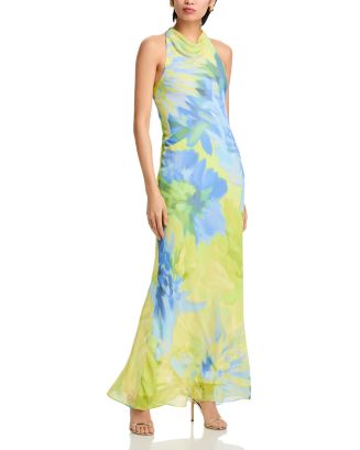Hydra Printed Maxi Dress