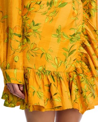 Mirasol Long Sleeve Top & Ruffle Mini Pareo