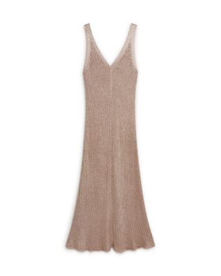 Alarna Metallic Knit Maxi Dress