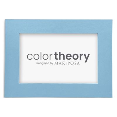 Double Sided Sky Blue and Meadow Green Frame, 4" x 6"