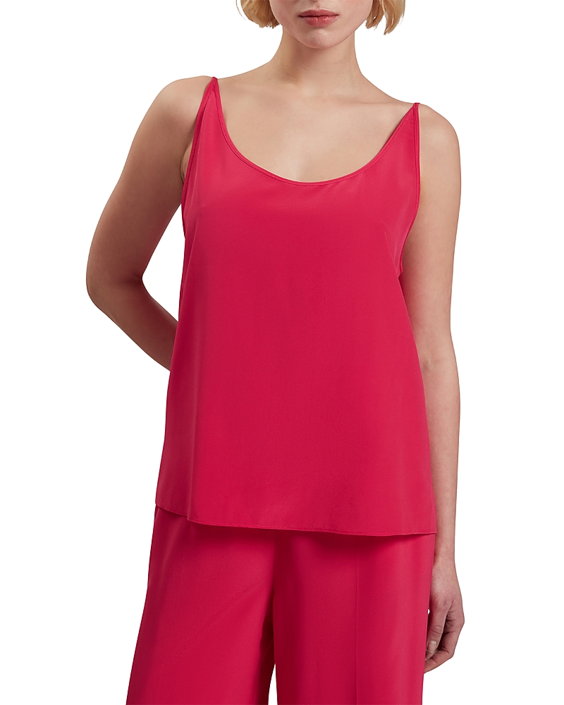 Ted Baker Cadasa Silk Scoop Neck Camisole In Fuchsia