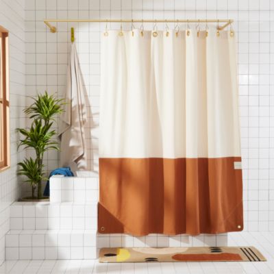 Quiet Town - Orient  Shower Curtain