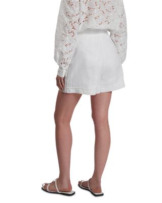 Buccia Trim Linen Shorts