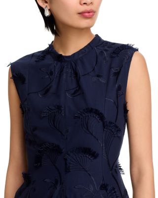 Sleeveless Chiffon Combo Dress 