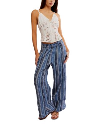 【Free People】Day's End Stripe Pants 関税送料込 Free People Day's End Stripe Pants in Red | Lyst UK