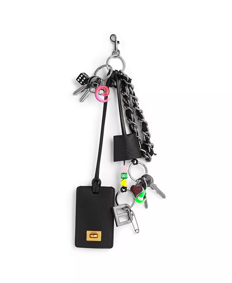 Balenciaga Keychain Rodeo Tag Full Charm