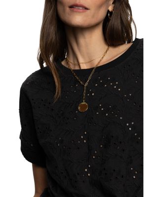 All Day Eyelet Tee