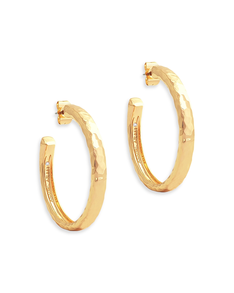 Anabel Aram Farrier Medium Hoop Earrings